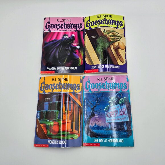 Vintage Goosebumps Books R.L Stine Books #2,3,16,24 1992, 1994 Read - Picture 2 of 4